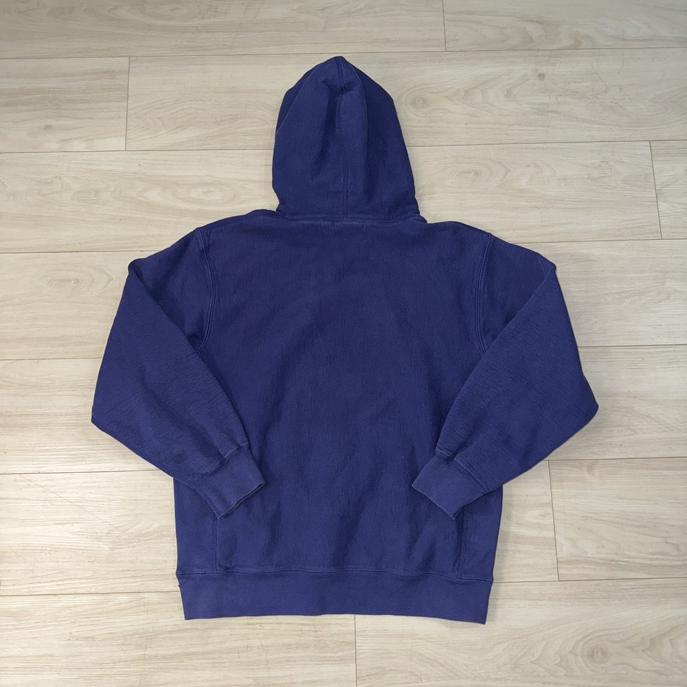 Supreme Kaws Chalk‎ Box Logo Washed Navy Size Medium Streetwear Hype Skater - Picture 4 of 11